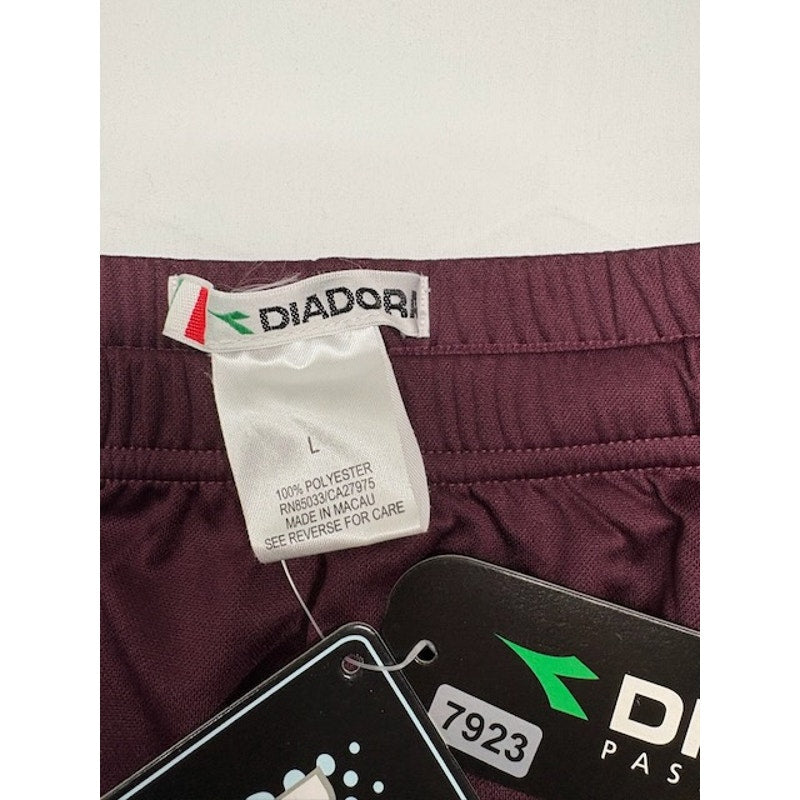 Diadora Diadry Tennis Skirt Elastic Waist Pull-On Purple Womens Size Large