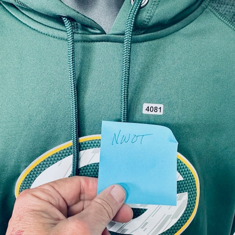Majestic Green Bay Packers ThermaBase Hoodie Sweatshirt Green Mens Size XL