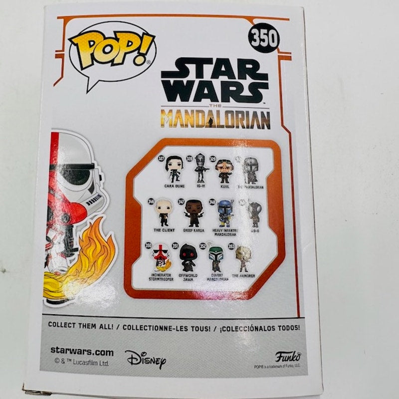 Funko Star Wars: The Mandalorian - Incinerator Stormtrooper Bobblehead #350