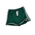 Adidas Football Shorts Clima365 Elastic Waist Forest/White Womens Size XL