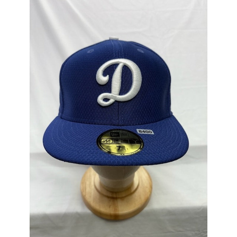 New Era Los Angeles Dodgers 59FIFTY Fitted MLB Baseball Cap Blue Adult Sz 7 1/4