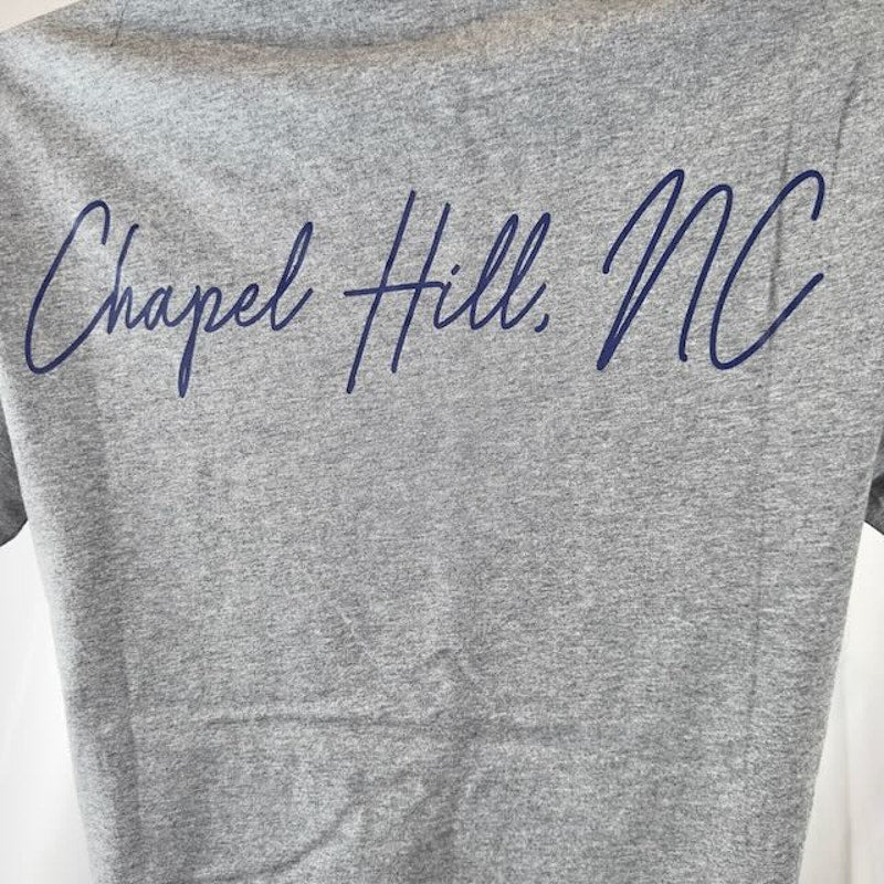 Mitchell & Ness City Collection North Carolina Tar Heels Tee Gray Mens Size XS
