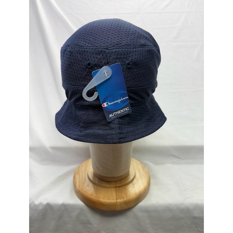 Champion Reversible Bucket Hat "C" Logo Cap Navy Blue Red Unisex Size S/M