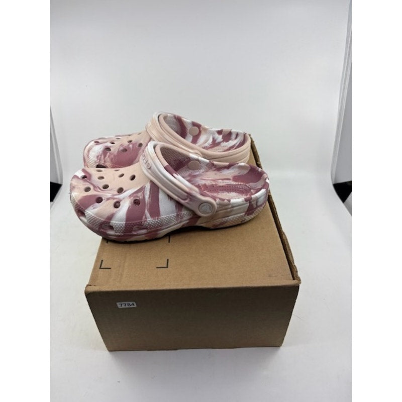 Crocs Classic Marbled Clog Slip-On Sandal Quartz/Multi Size Mens 5 Womens 7