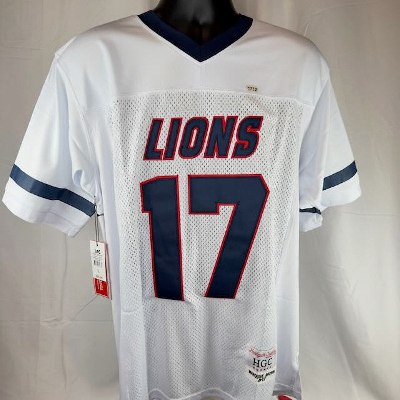 Headgear Classics Marquise Brown 17 High School Football Jersey White Mens L