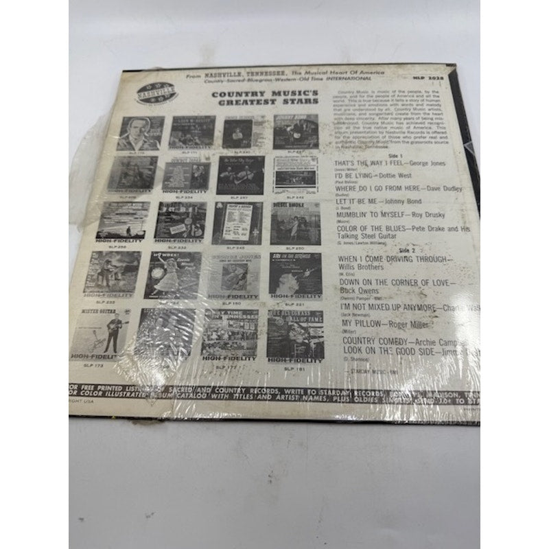 Various – Country Music's Greatest Stars - The Top 12 Talents Of Today Vinyl