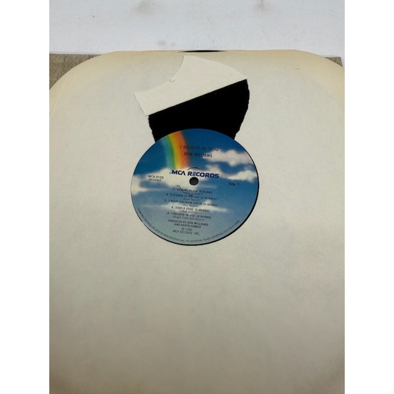 Don Williams – I Believe In You 1980 Vinyl Album Record