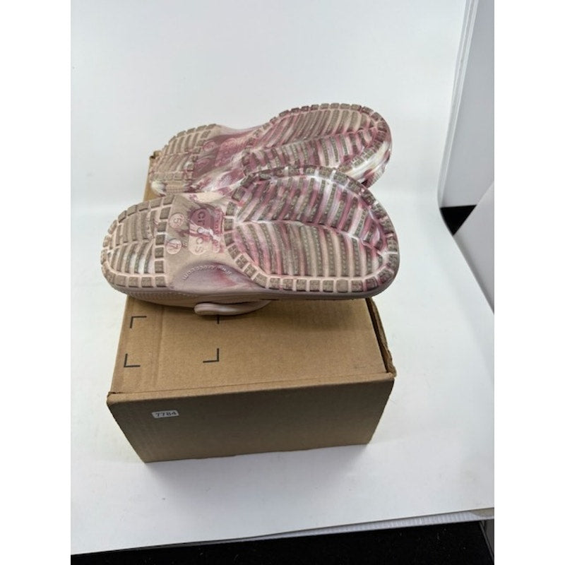Crocs Classic Marbled Clog Slip-On Sandal Quartz/Multi Size Mens 5 Womens 7