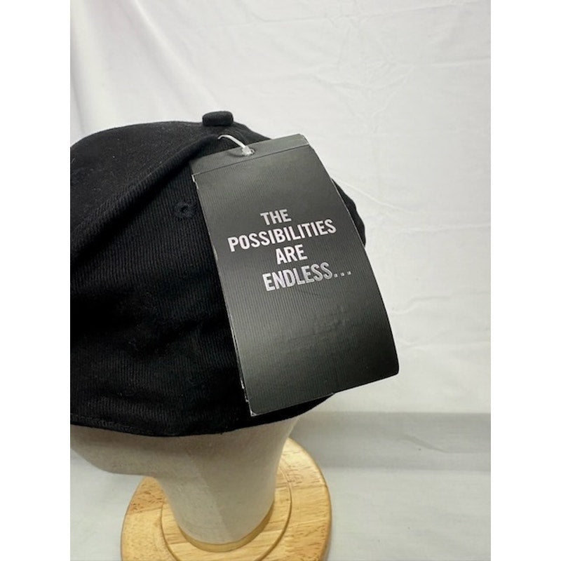 Ecko Unltd Baseball Cap Embroidered Rhino Logo Hat Black Red Mens Size 7 1/2