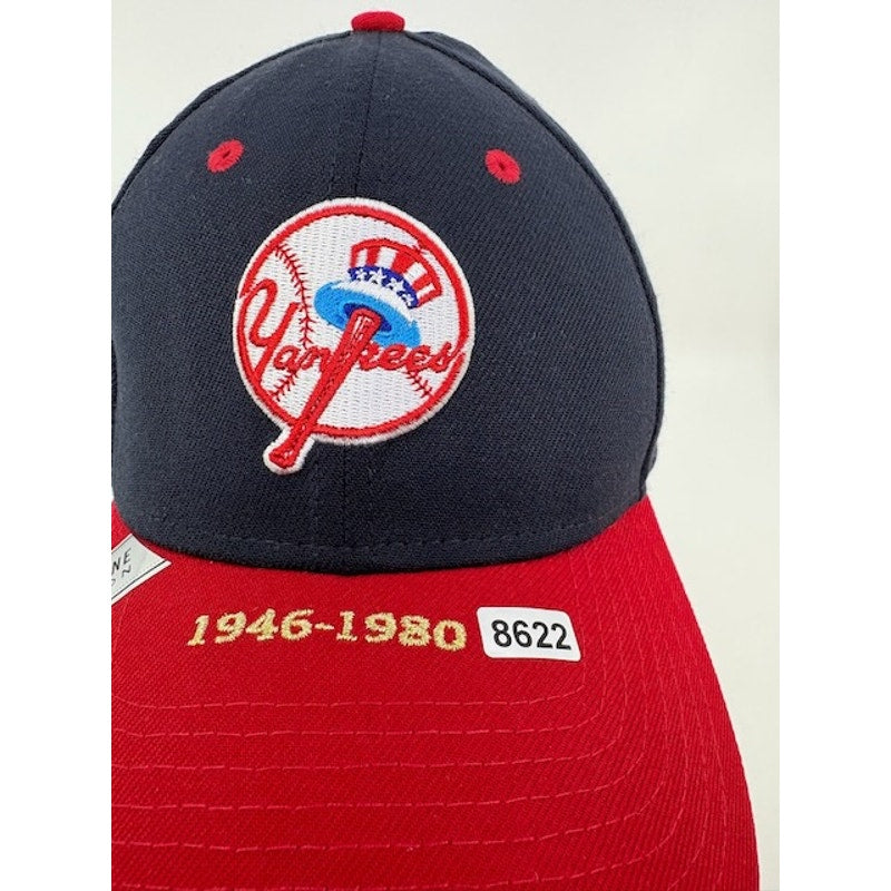 New Era NY Yankees 1946-1980 Hat Cap 39Thirty MLB Blue/Red Mens Size M/L