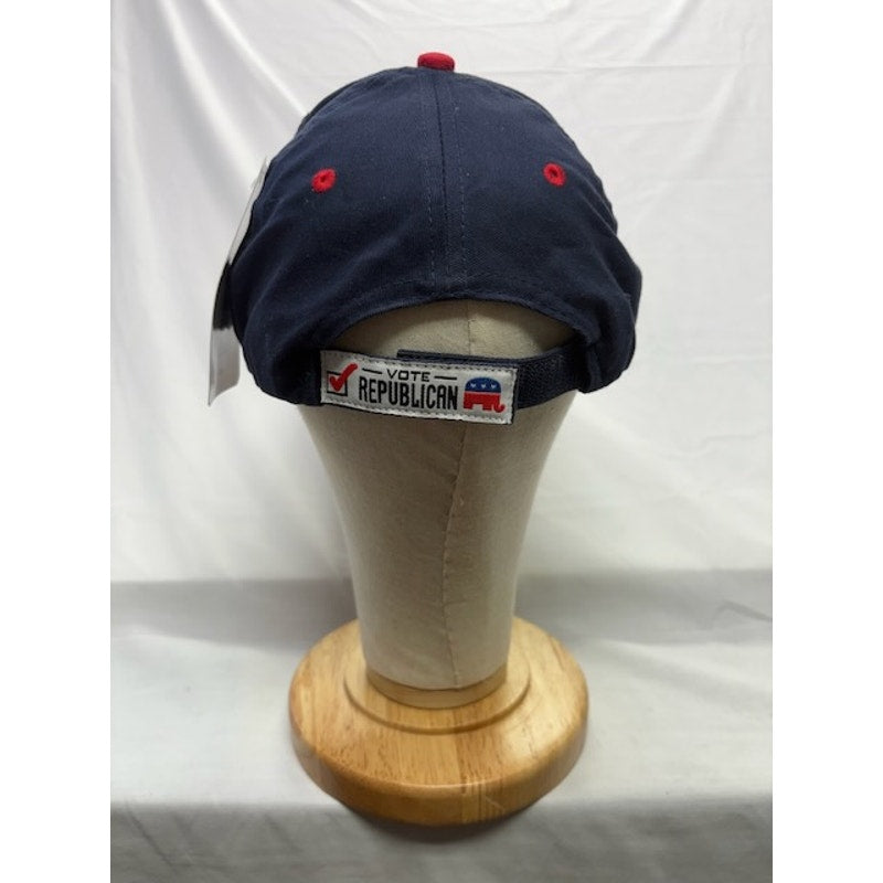 Proud To Be Republican Adjustable USA Made Patriotic Baseball Cap Blue OS