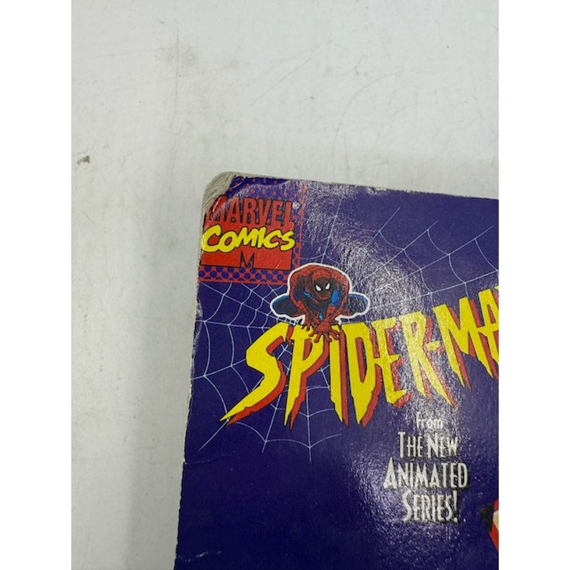 Toy Biz Vulture Vs Spider-Man Web of Steel Die Cast Mini Action Figure