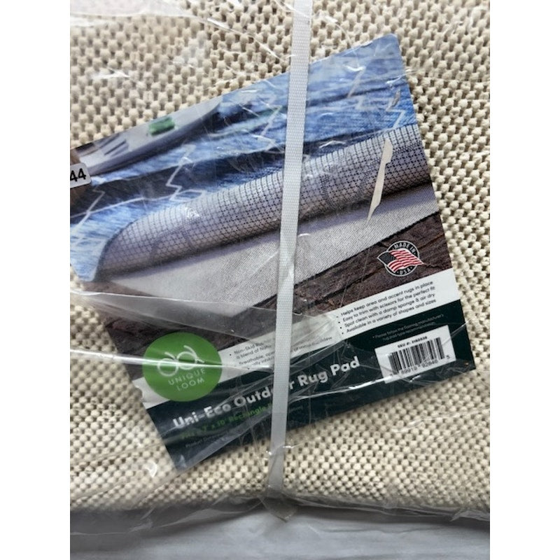 Unique Loom Uni-Eco Outdoor Collection Area Rug - Uni-Eco (7 x 10 Beige)