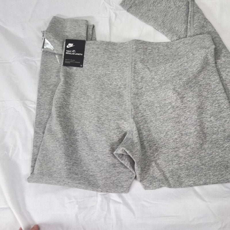 Nike Icon Clash Legging Tight Fit High Rise CU6481-063 Heather Gray Womens S