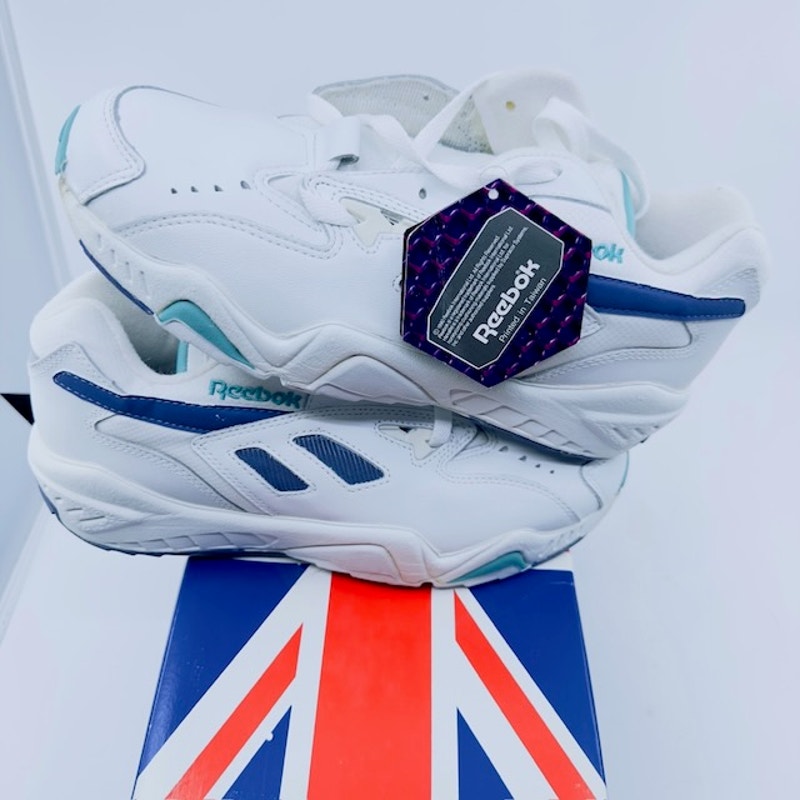 Reebok 90's Satellite Low Cross Training Shoes Lace-Up White Womens 8.5