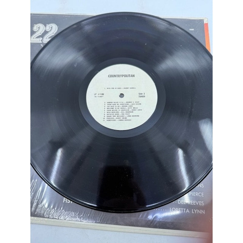 Countrypolitan Hits (22 Solid Gold Hits Original Performances) Vinyl Record
