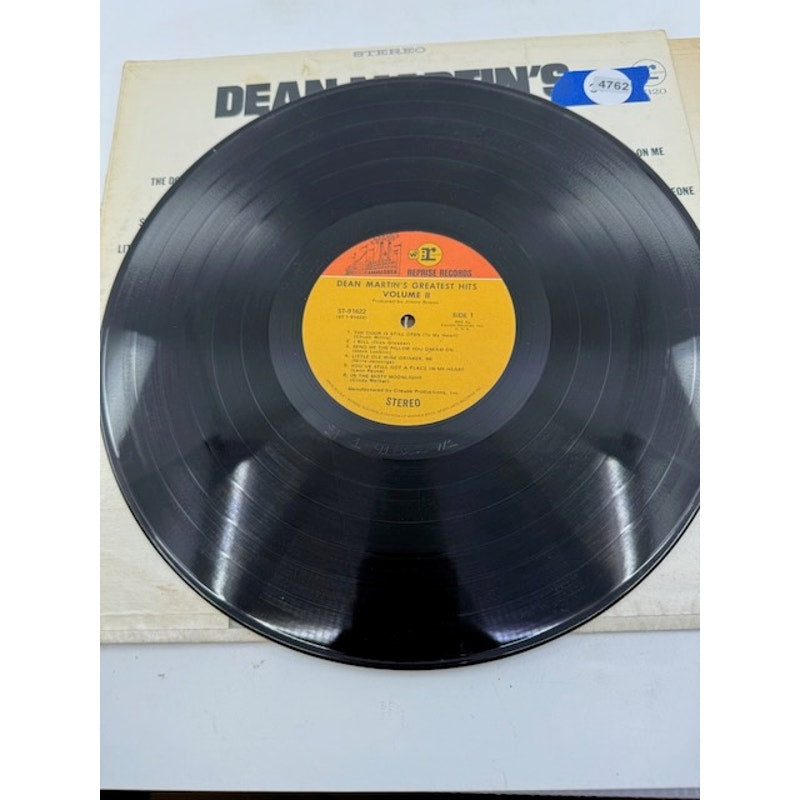 Dean Martin – Dean Martin's Greatest Hits! Volume 2 1973 Vinyl Album Record