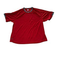 Russell Athletic Dri-Power Tee Short Sleeve Crewneck Red/Gray Mens Size XXL