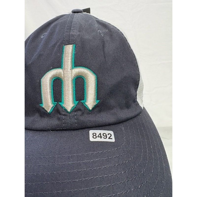 Nike Seattle Mariners Heritage 86 Trucker Hat MLB Black/White Unisex OSFM