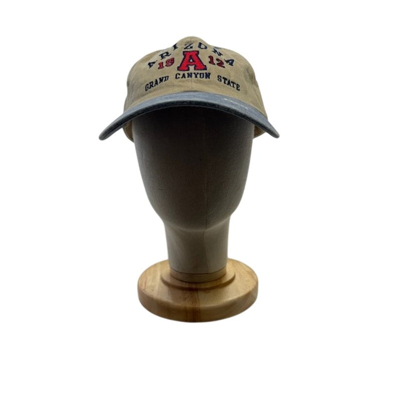 Ouray Arizona Grand Canyon State Hat Adjustable Cotton Dad Cap Khaki Blue OS
