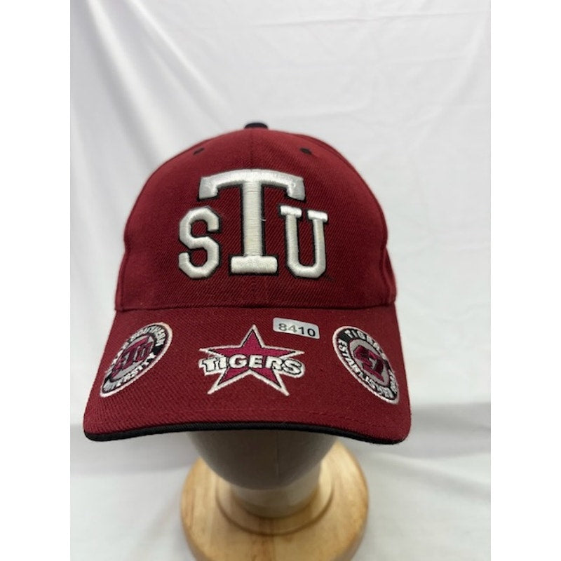 Big Boy Headgear STU Tigers Adjustable Hat NCAA College Cap Maroon Unisex OSFM