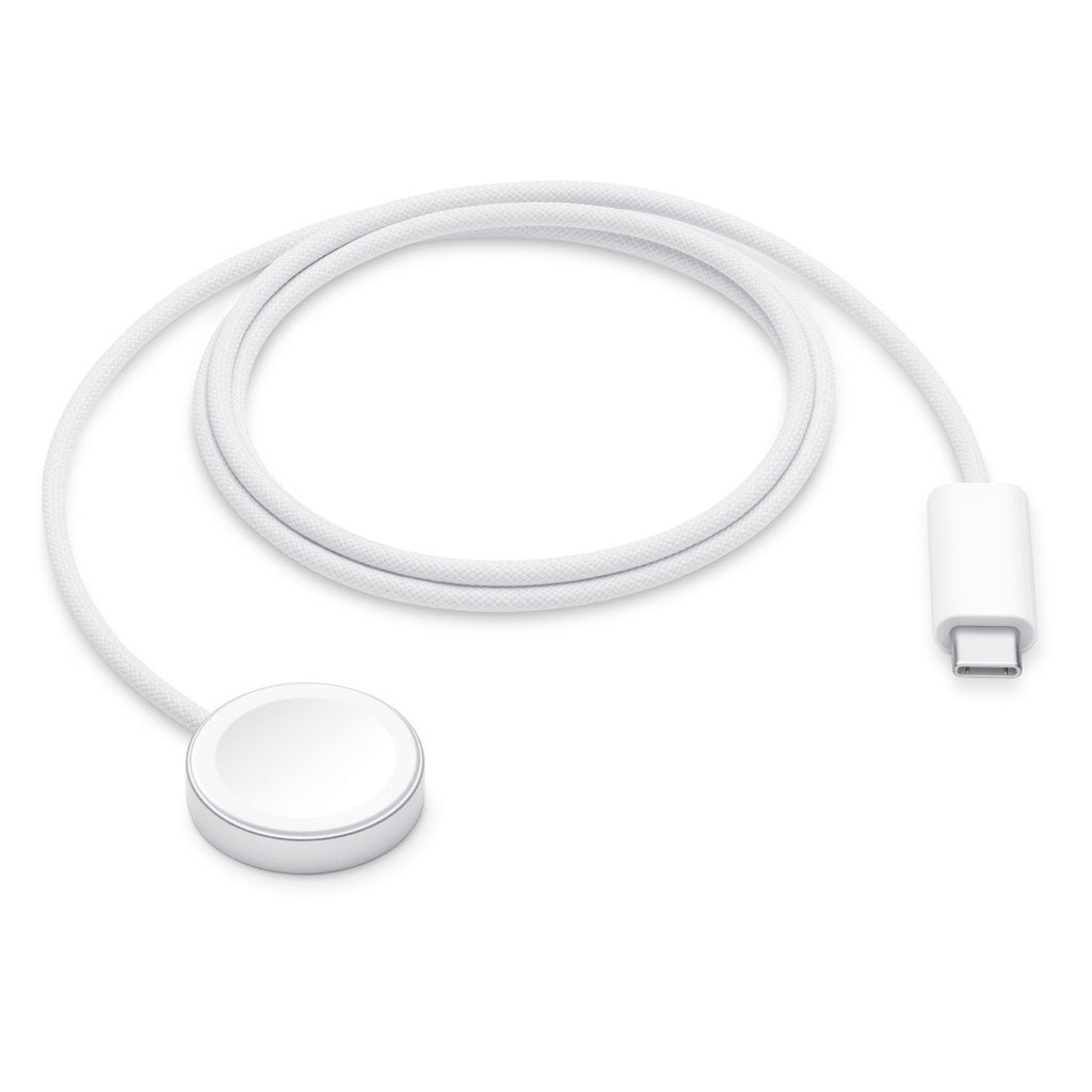 Apple iWatch Magnetic Fast Charger to USB-C Cable White