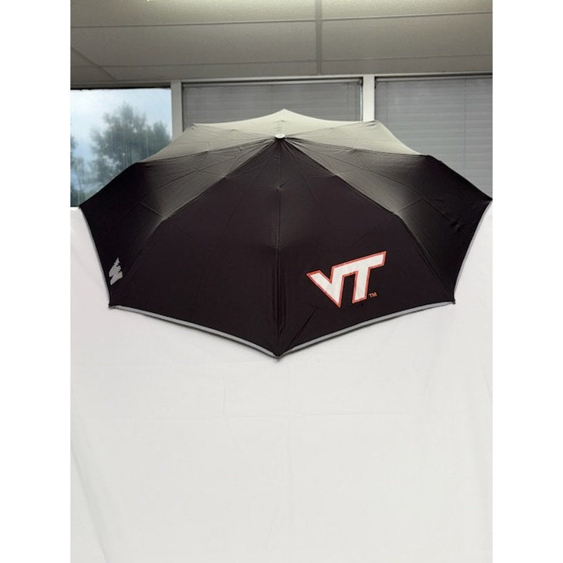 Weatherman Black 68" Golf Umbrella With Cover Heavy Duty VT Logo Collapsible
