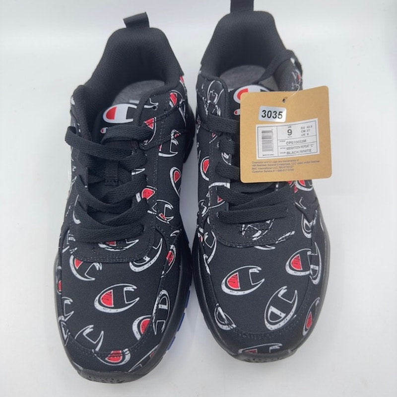 Champion Mens 93EIGHTEEN Repeat C Sneakers CPS10033M Athleisure Black Mens Size 9