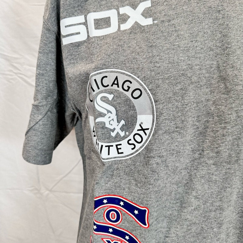 Mitchell & Ness City Collection SS Tee Chicago White Sox Gray Heather Size Large