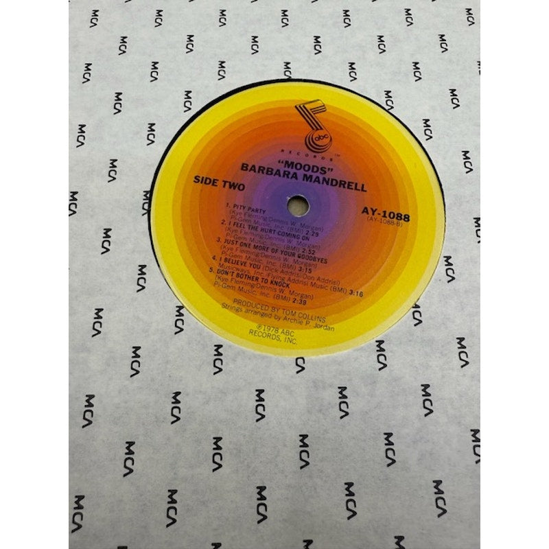 Barbara Mandrell – Moods 2015 Vinyl Album Record