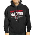 Campus Colors Atlanta Falcons Gameday Hoodie Sweatshirt Gray Mens Size Small
