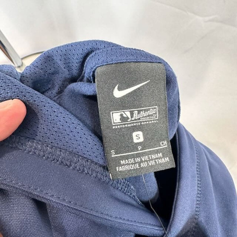 Nike MLB Tampa Bay Rays Authentic Collection Pullover Hoodie Navy Womens Size S
