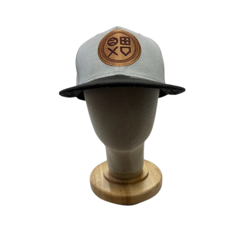 New Era 9FIFTY MLB The Show Snapback Hat Gaming Logo Gray Black Unisex OSFM