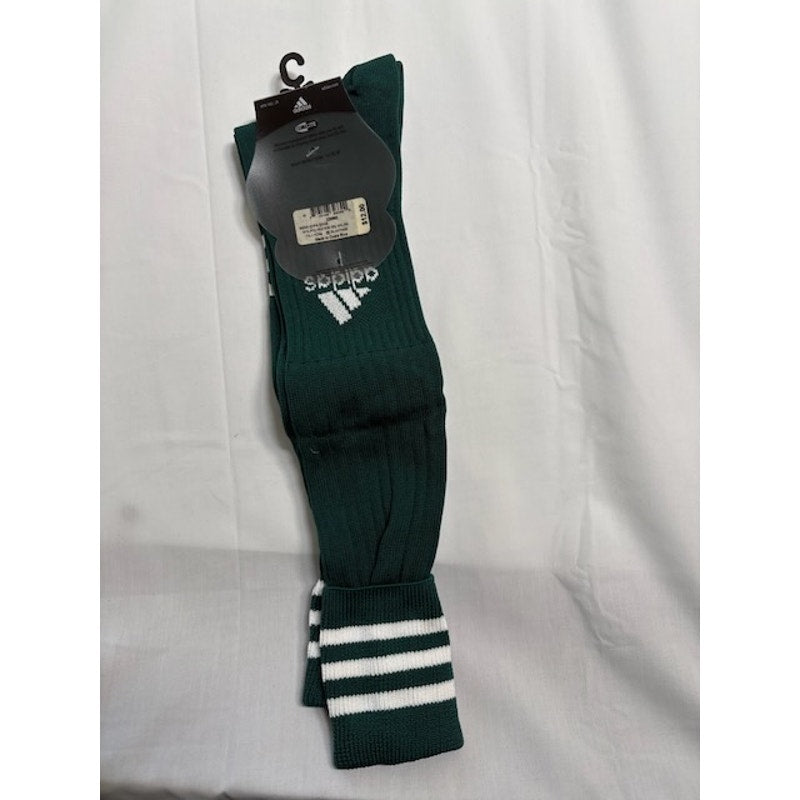 Adidas Copa Edge Soccer Socks Over The Calf Green/White Mens Size 6-12