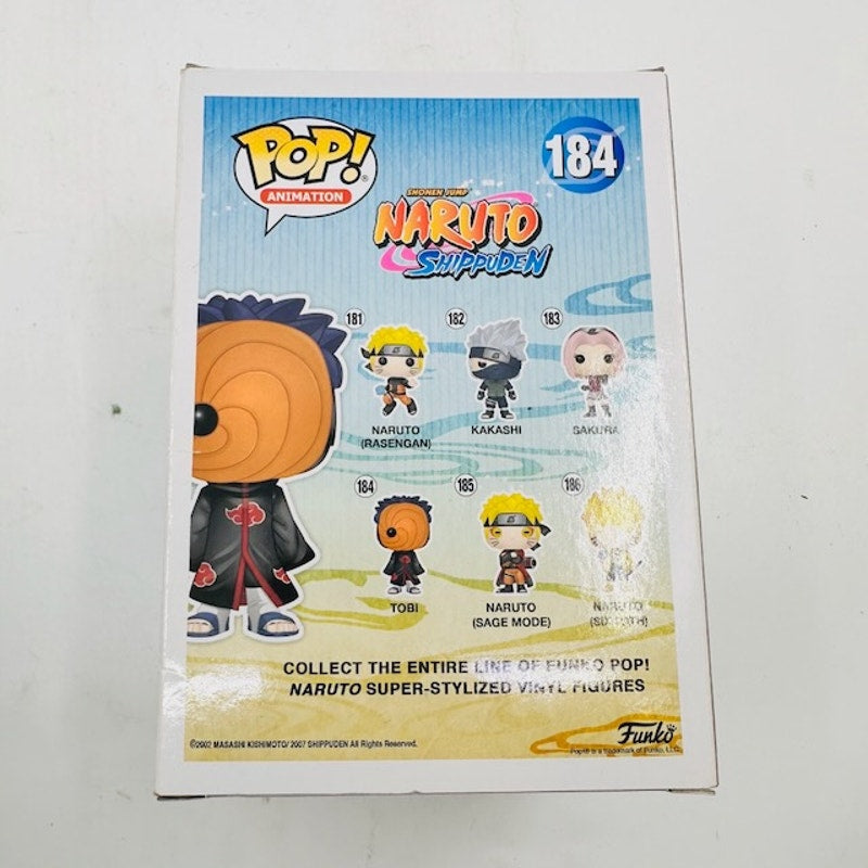 Funko Pop! Animation Naruto Shippuden Tobi Vinyl Figure #184