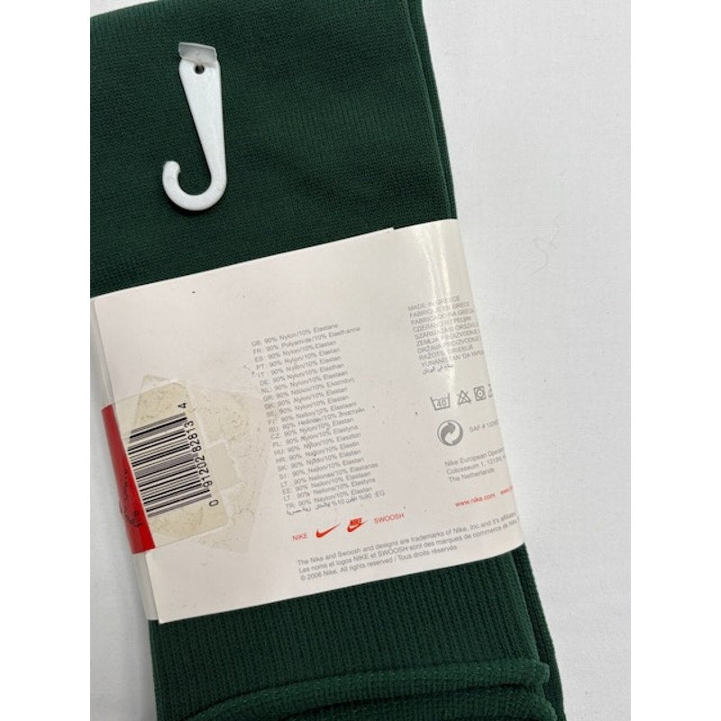 Nike Celtic Football Socks Knee-High Logo Print Green Adult Size 8.5-12.5
