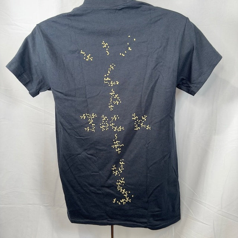 Travis Scott x McDonald's Sesame Inv T-Shirt Short Sleeve Graphic Black Size S