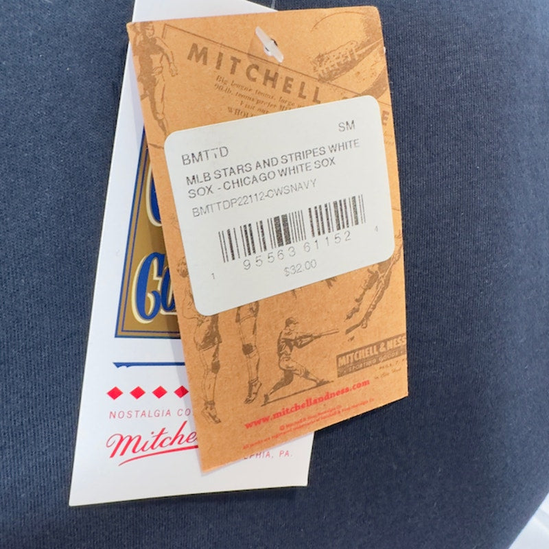 Mitchell & Ness MLB Chicago White Sox Stars Stripes Tank Top Navy Blue Size S