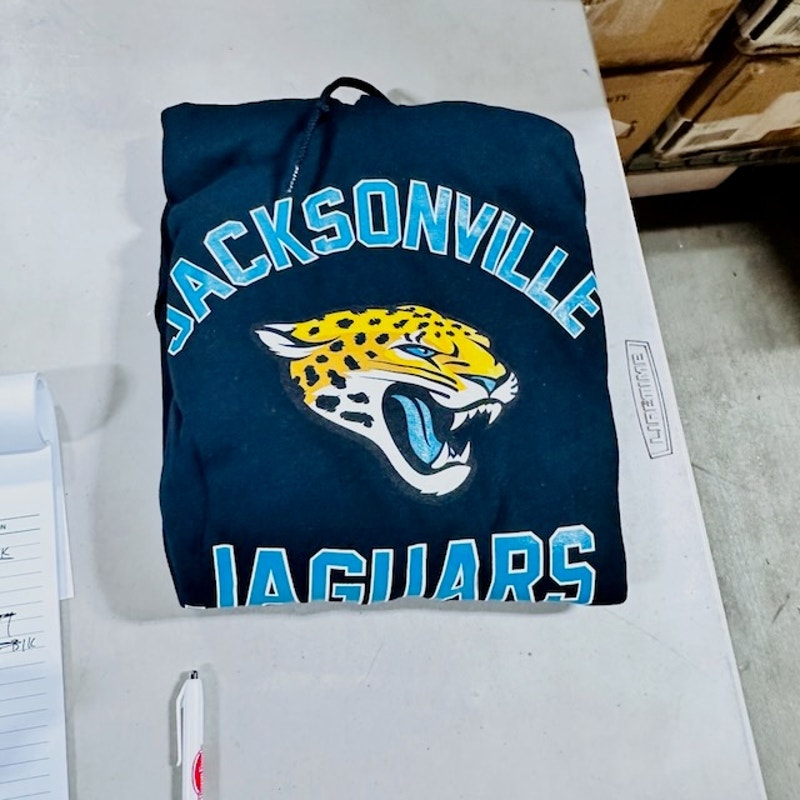 Campus Colors Jacksonville Jaguars Hoodie Sweatshirt Black Mens Size Small