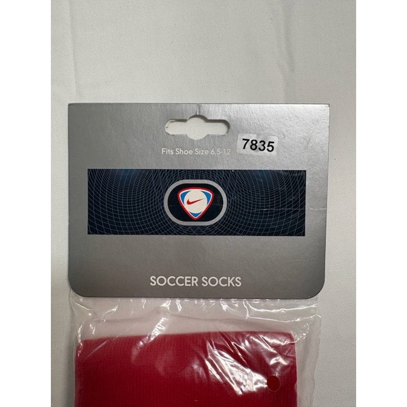 Nike Classic II Soccer Socks Over The Calf Varsity Red Mens Size 6.5-12