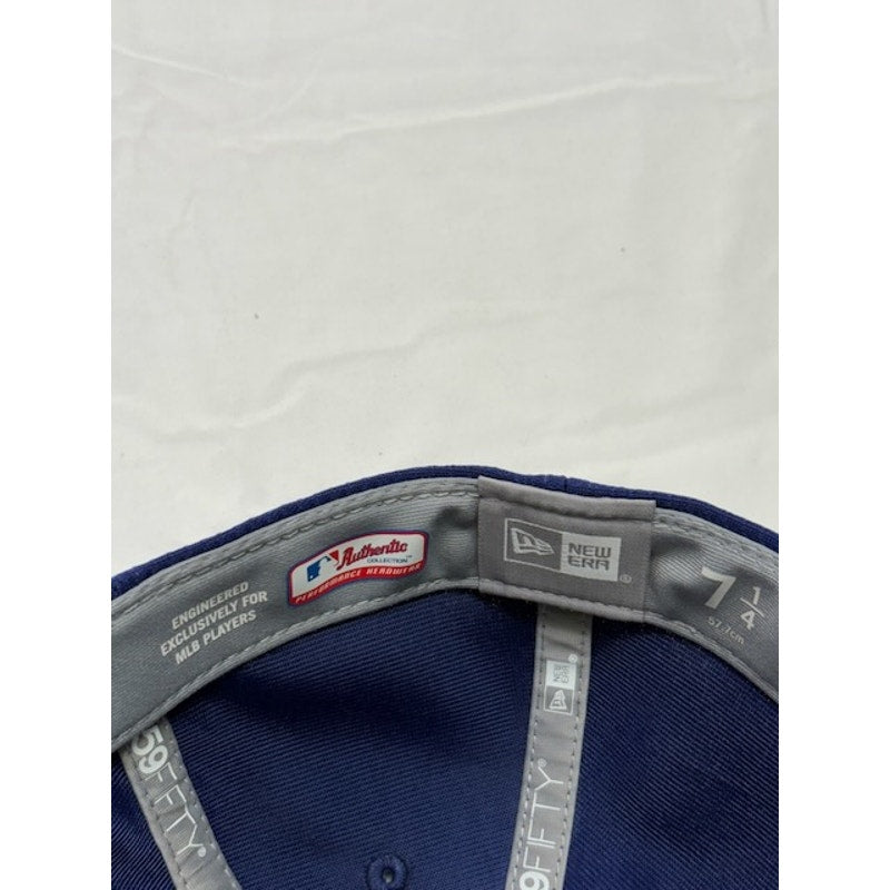 New Era Los Angeles Dodgers 59FIFTY Fitted MLB Baseball Cap Blue Adult Sz 7 1/4