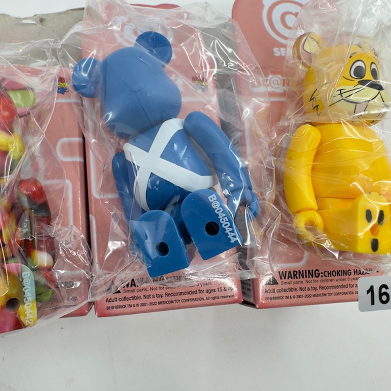 Set Of 4 Bearbrick Series 45 Blind Box by Medicom Toy