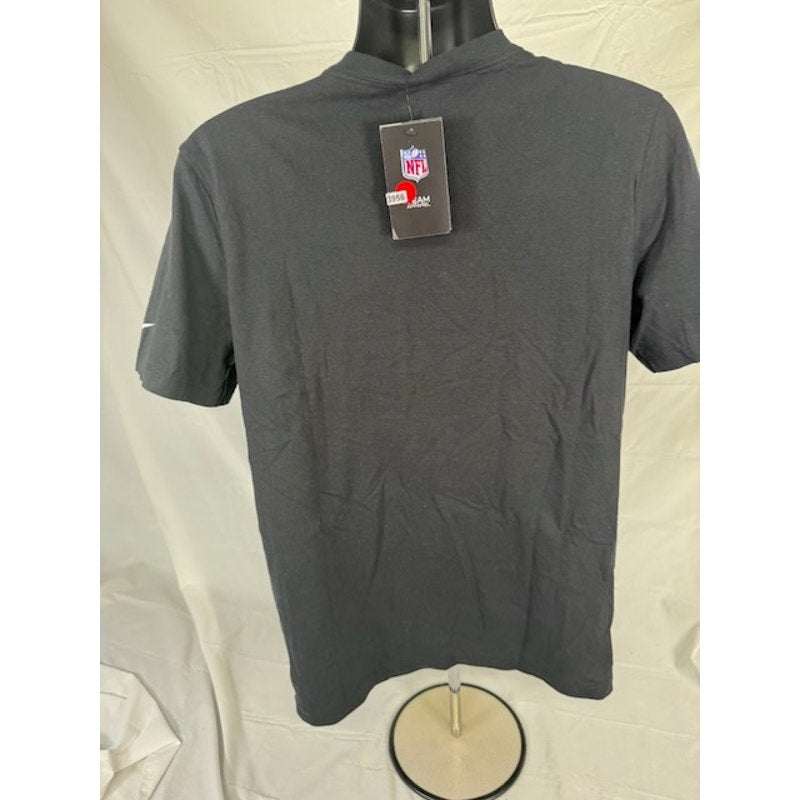 Nike Las Vegas Raiders Logo Essential T Shirt Short Sleeve Black Mens M