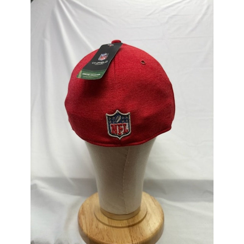 New Era Atlanta Falcons 39THIRTY On-Field Cap NFL Red Black Unisex Size M/L