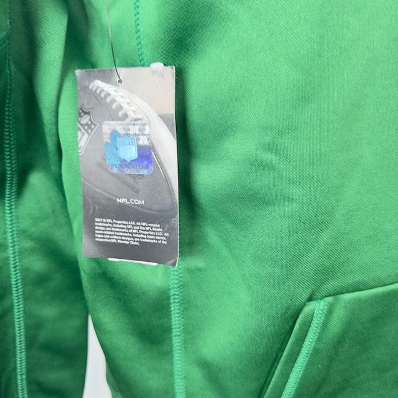 Nike NFL New York Jets Primary Logo Performance Pullover Hoodie Green Boys L