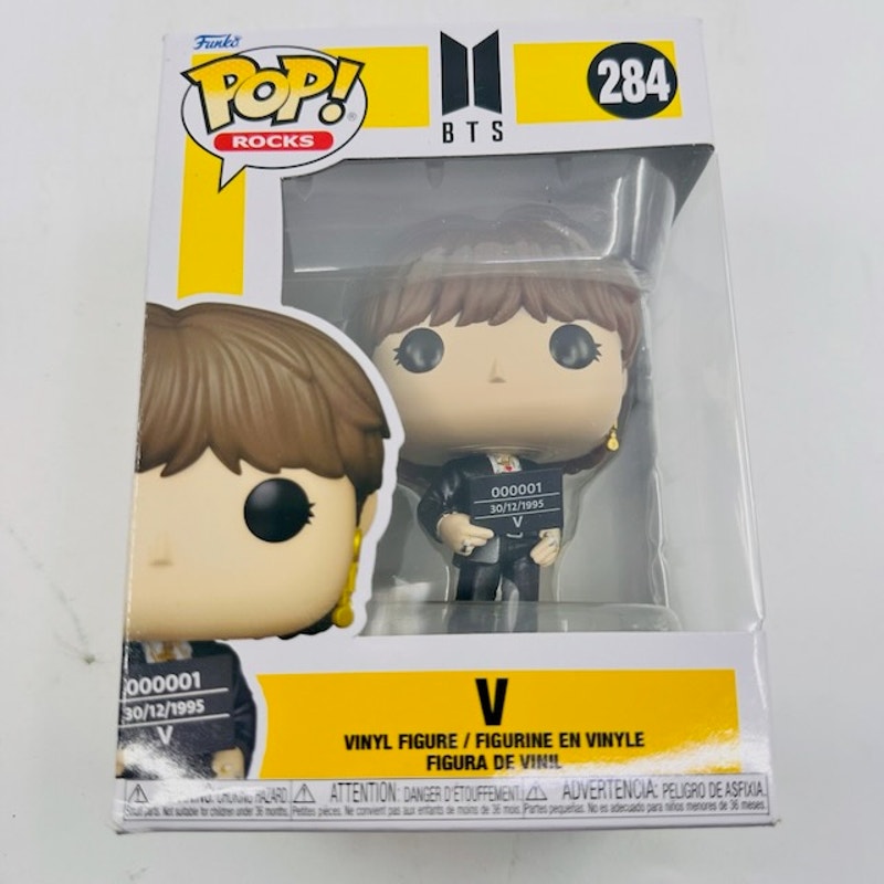 Funko Pop! Rocks BTS V Vinyl Figure Butter Kim Tae-Hyung #284