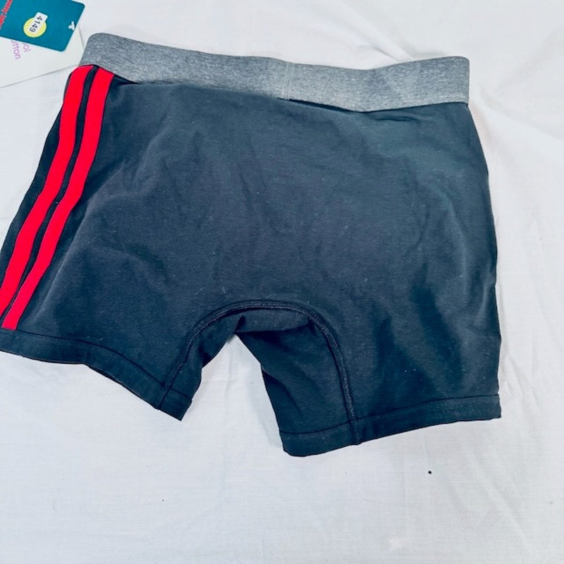 Tommy John Cotton Performance Trunks Underwear Red Stripe Black Mens Small