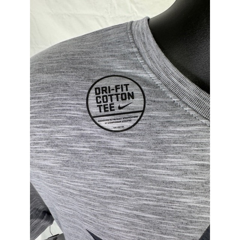 Nike Dallas Cowboys Sideline Cotton Slub Performance T-Shirt Gray Mens S