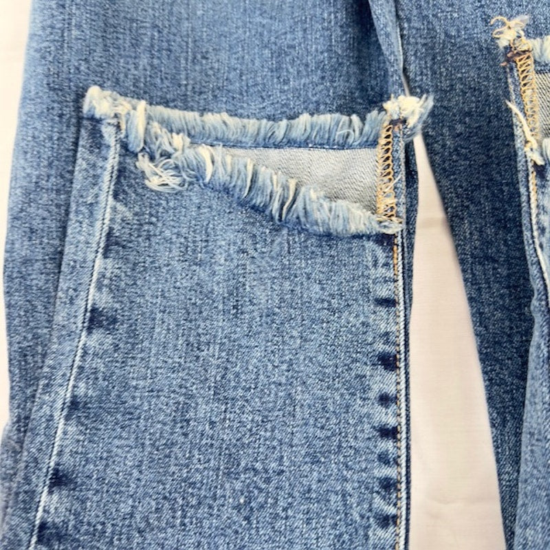 Joe's Jeans The Smith High Rise Straight Ankle Medium Wash Blue Womens 29