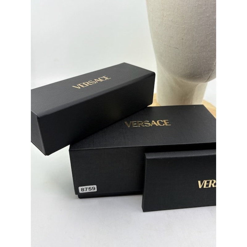 Versace Rimless Sunglasses Pink Lens Silver Frame Luxury Eyewear Womens OS